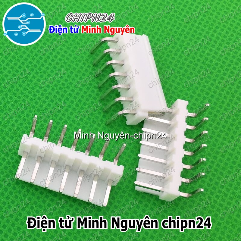 (F309) Header VH3.96 Đực Cong (2P/3P/4P/5P/6P/7P/8P/9P/10P/11P/12P 3.96 3.96MM) - [Chọn Loại] - HHH.00230