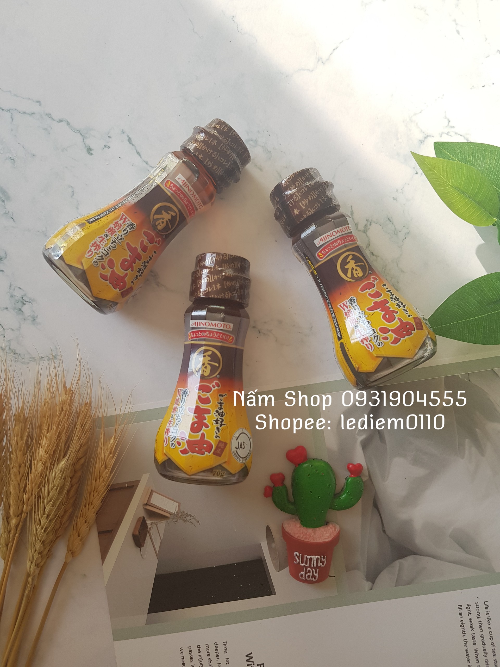 DẦU ĂN DẶM CHO BÉ 6M+ - dầu mè