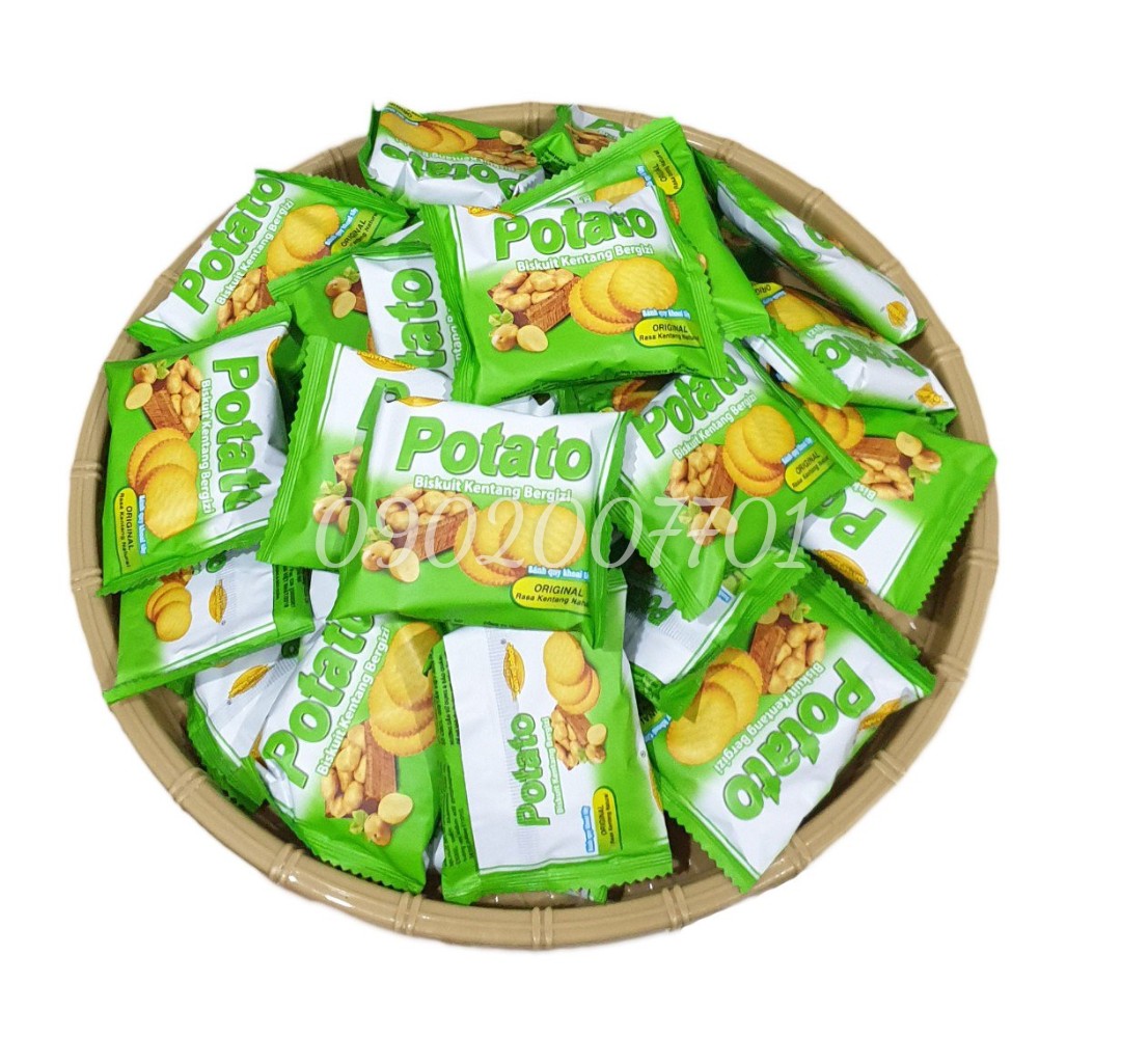 Bánh khoai tây Potato Tân Việt Nhật -đồ ăn vặt-tết -bánh mứt tết