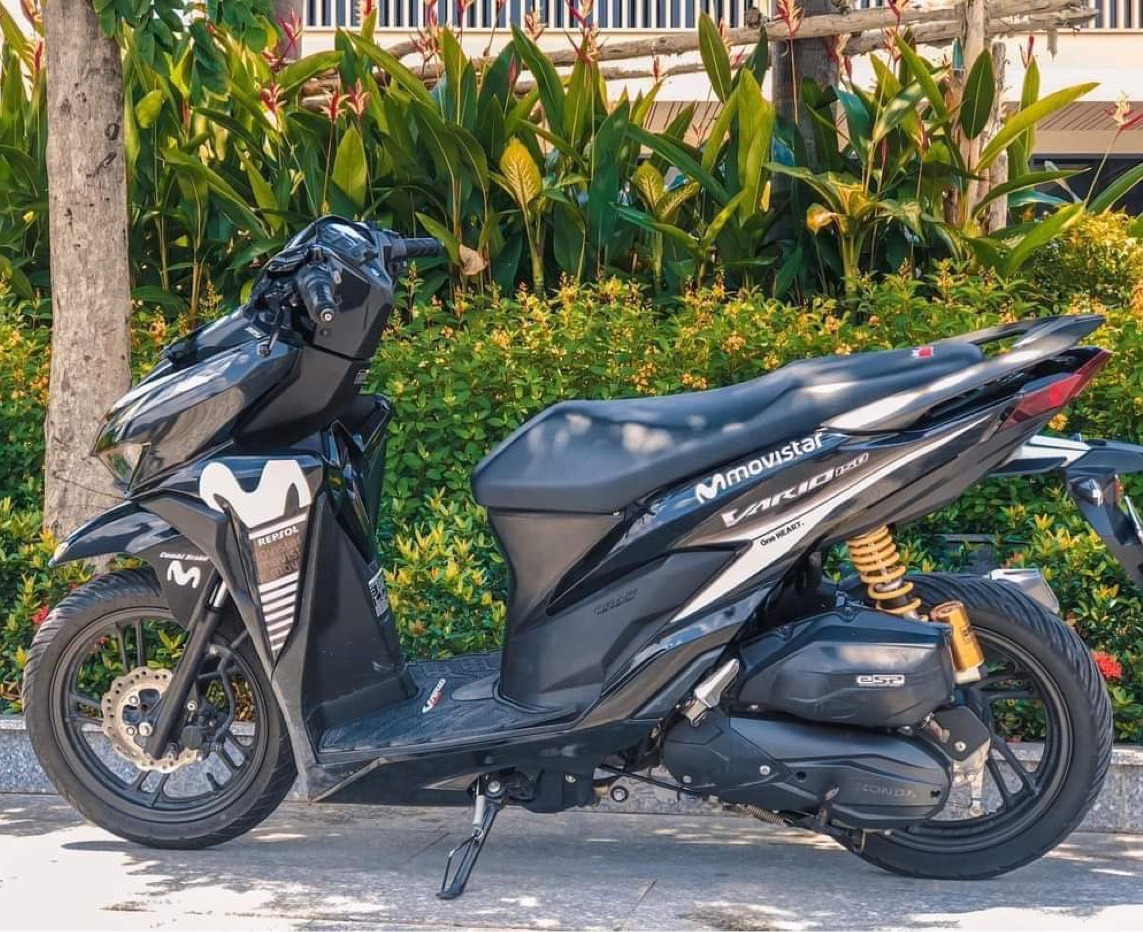 Tem rời vario movistar dán xe đen