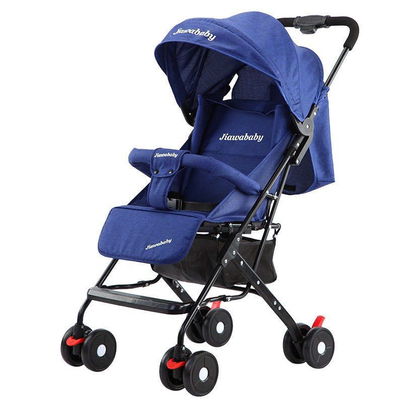 Xe đẩy cho bé gấp gọn (Jiawababy) ,xe đẩy trẻ em gấp gọn