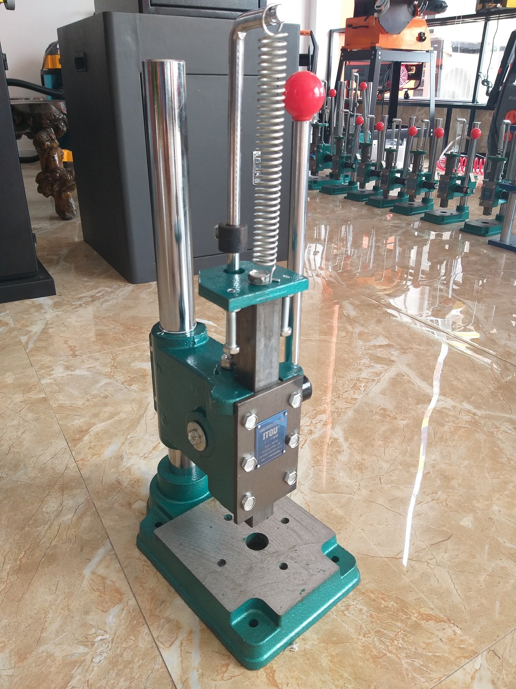 MÁY DẬP GẠT TAY MINI JM-32 (TRỤC VUÔNG)