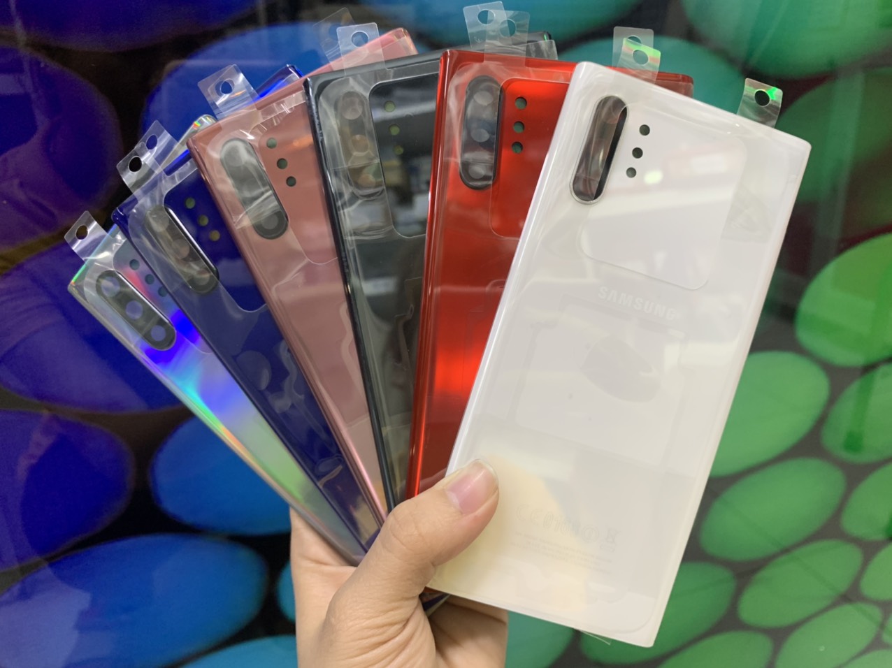 NẮP LƯNG ĐIỆN THOẠI SAMSUNG NOTE 10 PLUS ZIN