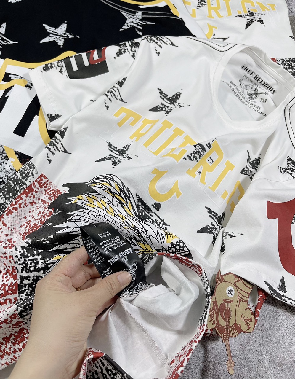 🔥  FULL TEM TAG 🔥 ÁO THUN THÁI HỌA TIẾT THỔ DÂN PHONG CÁCH BỤI
