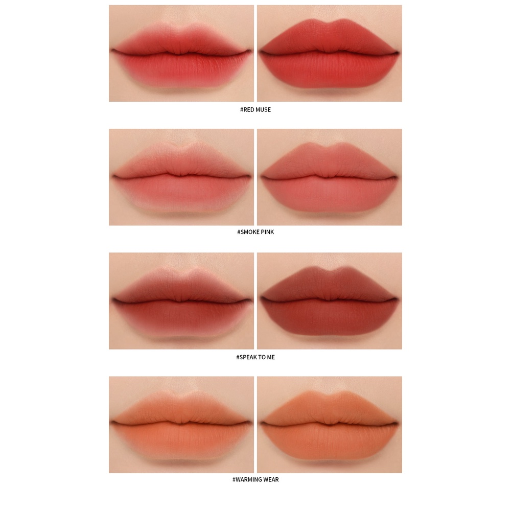 Son Thỏi 3CE Stylenanda Vỏ Trong Suốt Soft Matte Lipstick - Clear Layer Edition