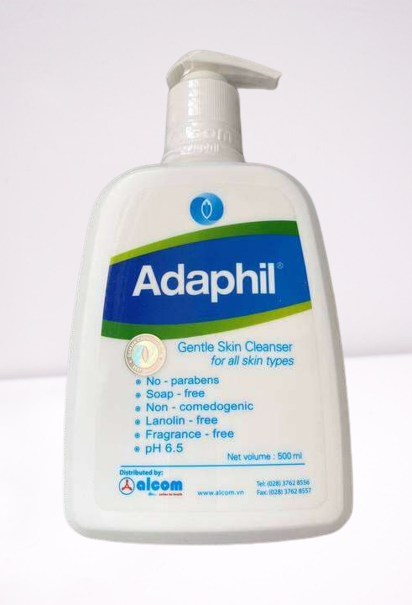 Adaphil - Sữa rửa mặt Adaphil 500ml