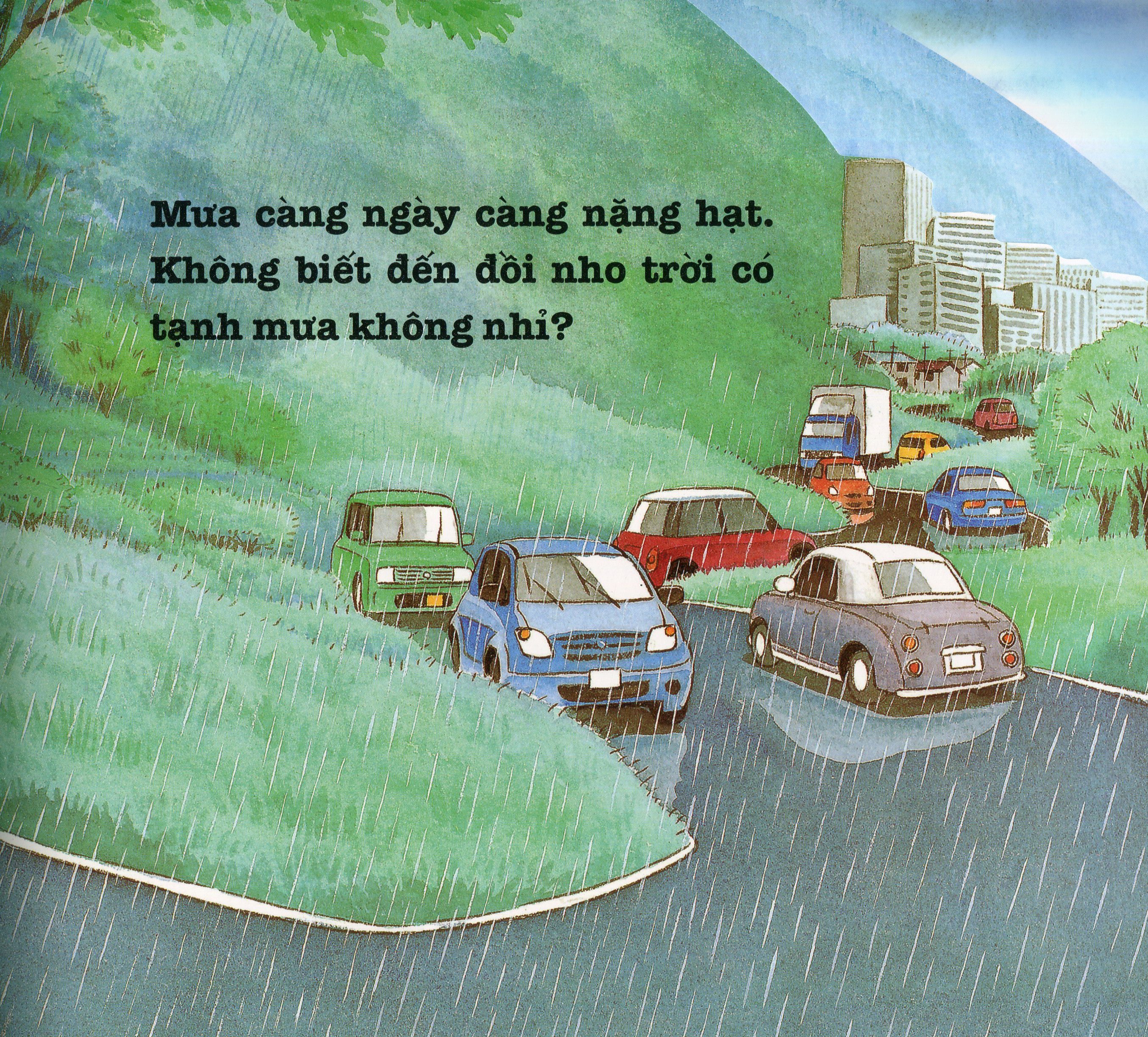 Ehon - Đi Dã Ngoại Ngày Mưa