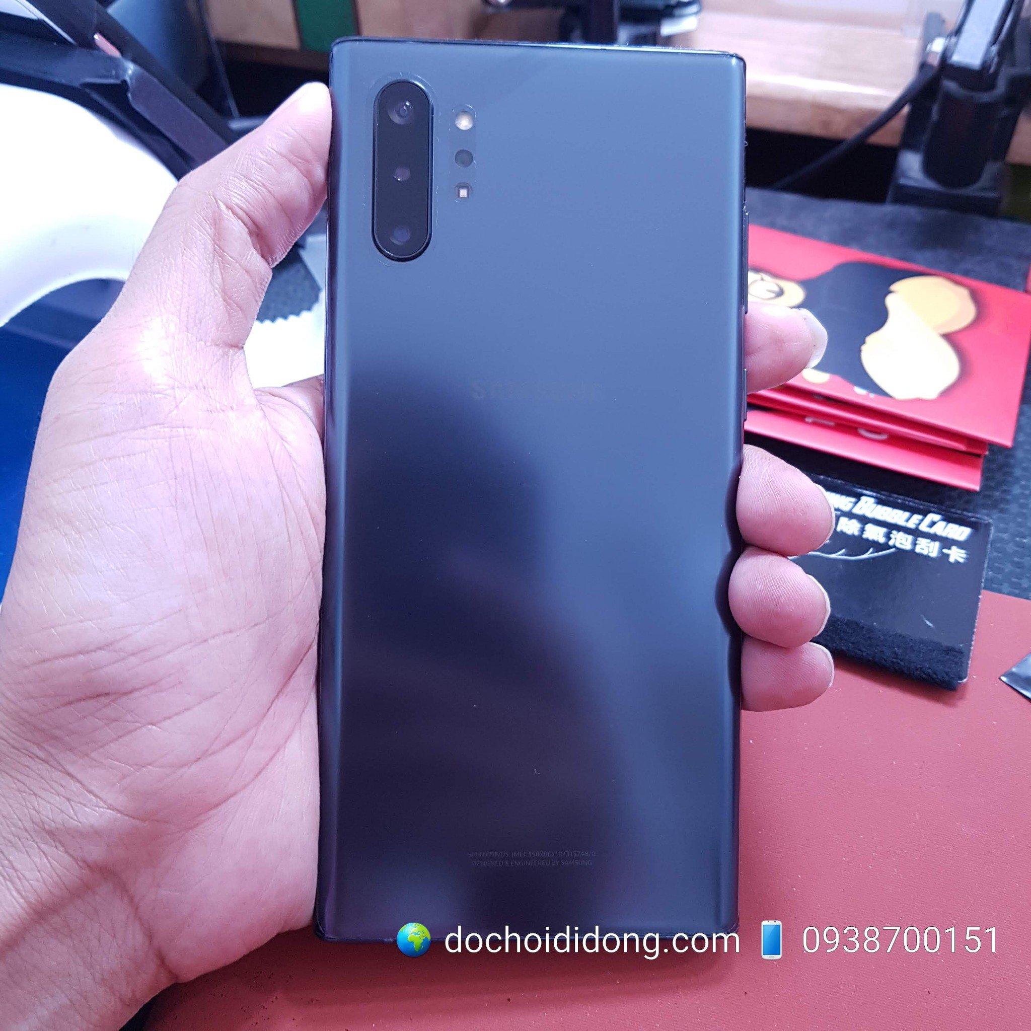 [HCM]Miếng dán lưng nhám trong Samsung Note 10 Plus Matte Flexible