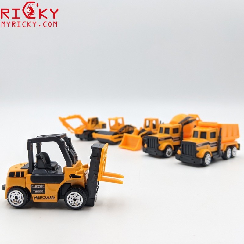 [Hoàn tiền 6%][HCM]Bộ Xe Mô Hình Công Trình Chạy Trớn