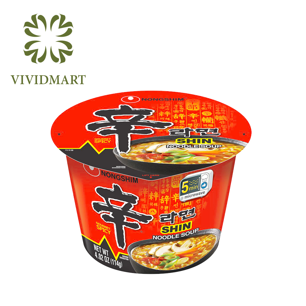 [Hộp lẻ] MÌ TÔ ĂN LIỀN HỘP CAY NONGSHIM 3 VỊ: SHIN RAMEN RAMYUN TRUYỀN THỐNG HÀN QUỐC, SHIN BLACK (ĐEN), YUKEJANG BÒ CAY