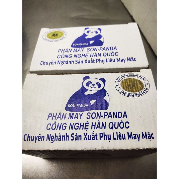 phấn may màu trắng