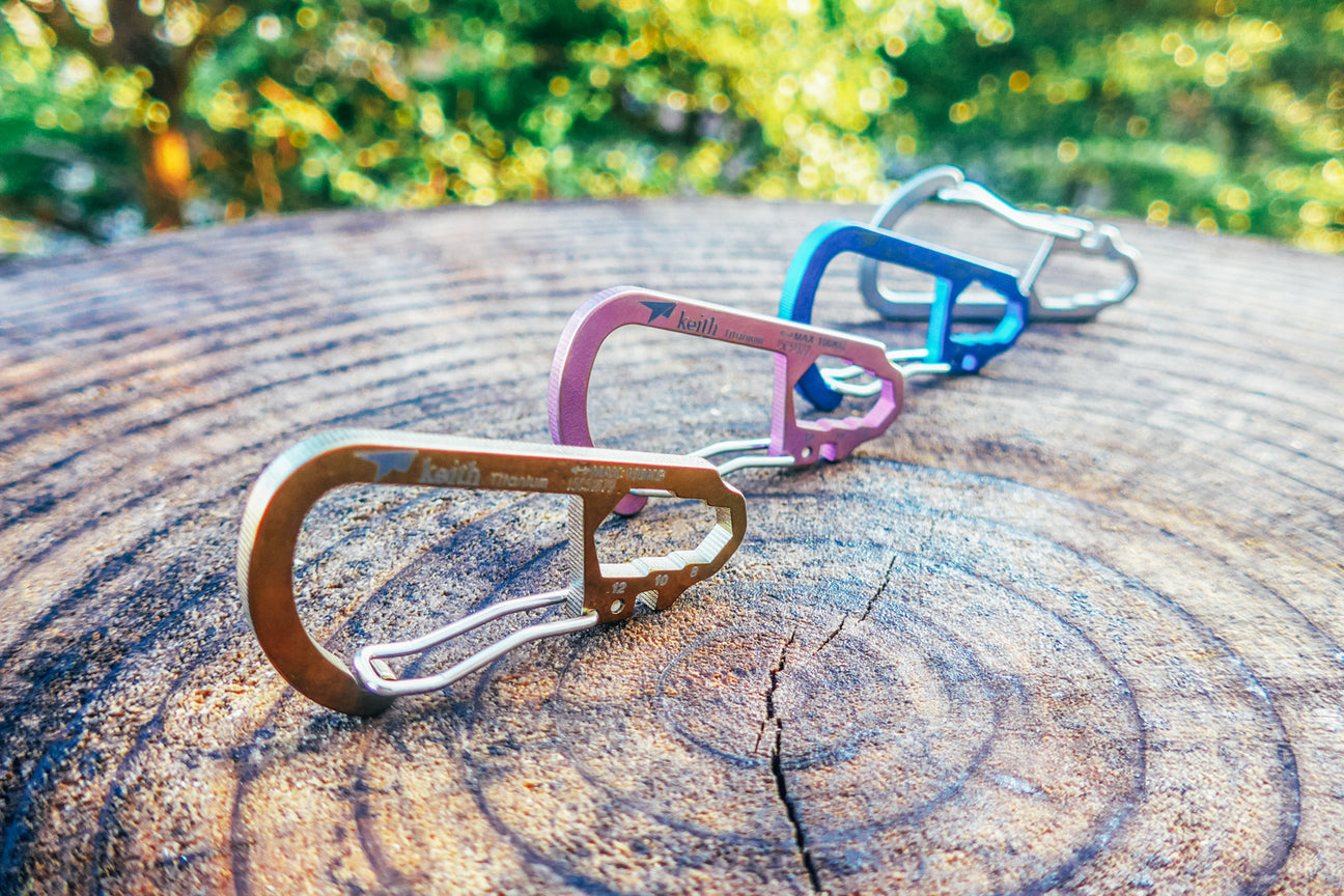 Móc khóa đa năng Keith Titanium Carabiner Ti1151
