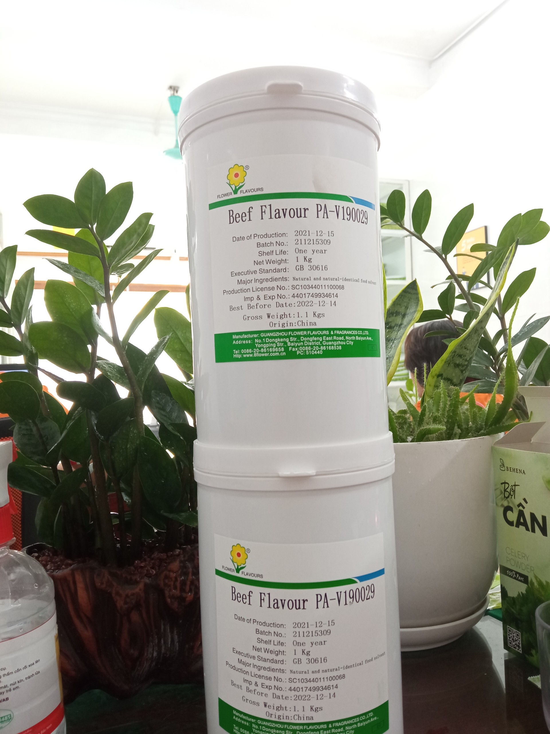[Hương bò sệt TQ]   - Tạo hương thơm cho giò bò, xúc xích...