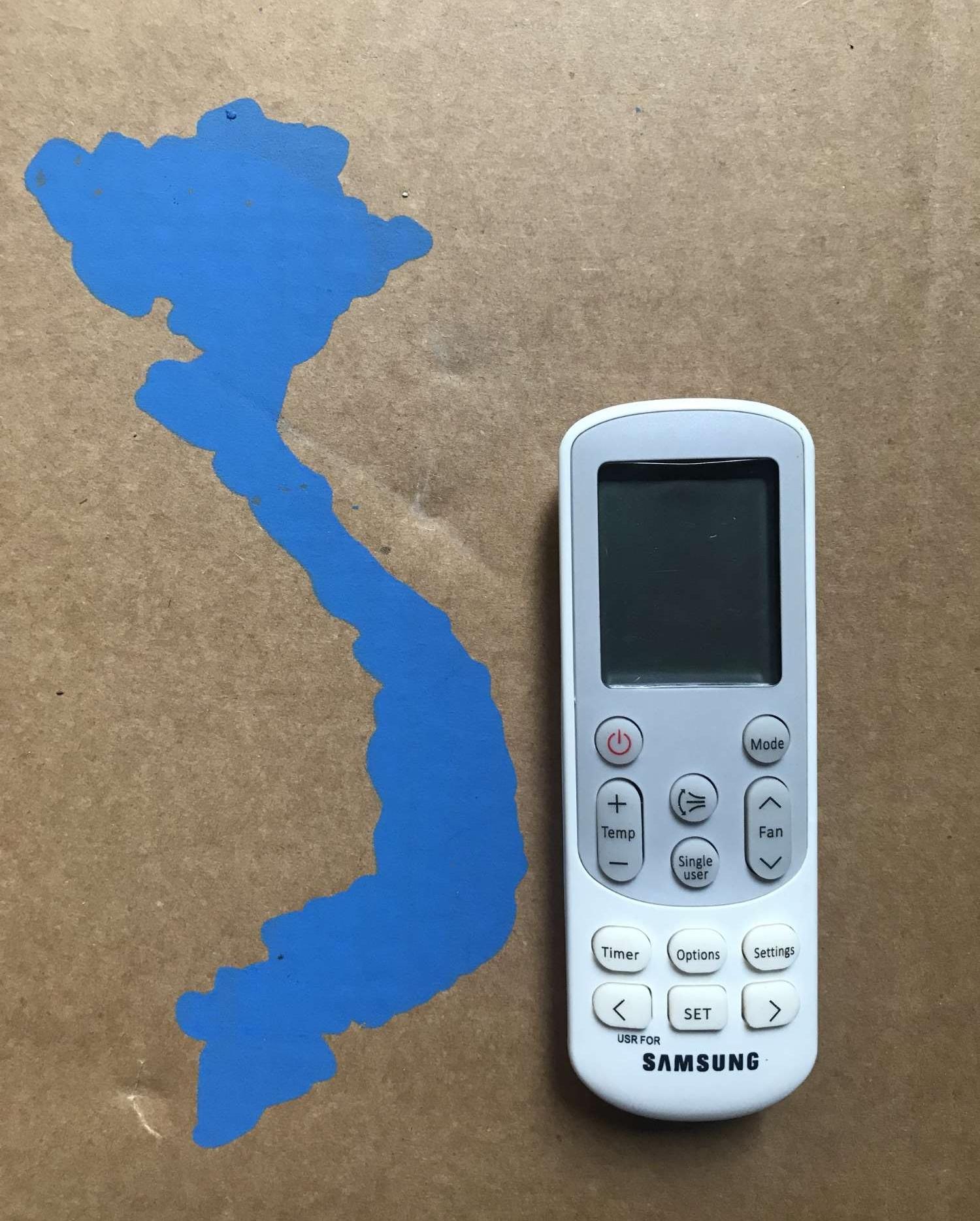 Điều khiển điều hòa Samsung (mẫu 2)