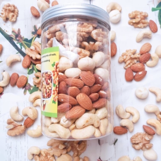 Mix nuts cao cấp 4 loại hạt - 500g