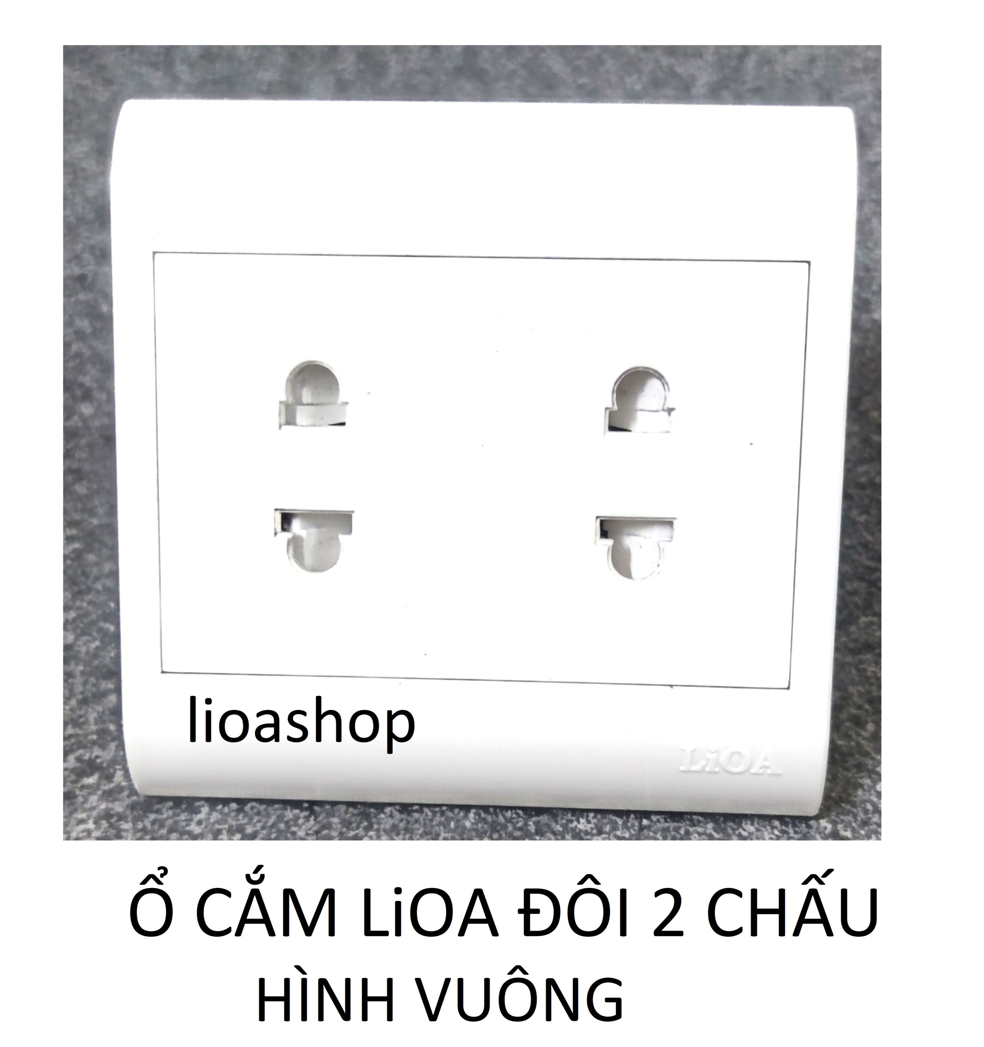 Ổ ĐÔI, Ổ ĐƠN 2 CHẤU VUÔNG LiOA