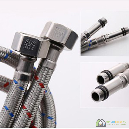 Dây cấp nước nóng lạnh (2 sợi)