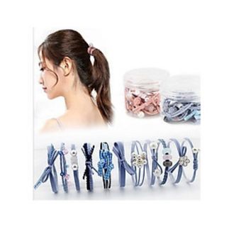 Set 8 Dây Cột Tóc Nữ/ Cột Tóc Nữ Siêu Dễ Thương