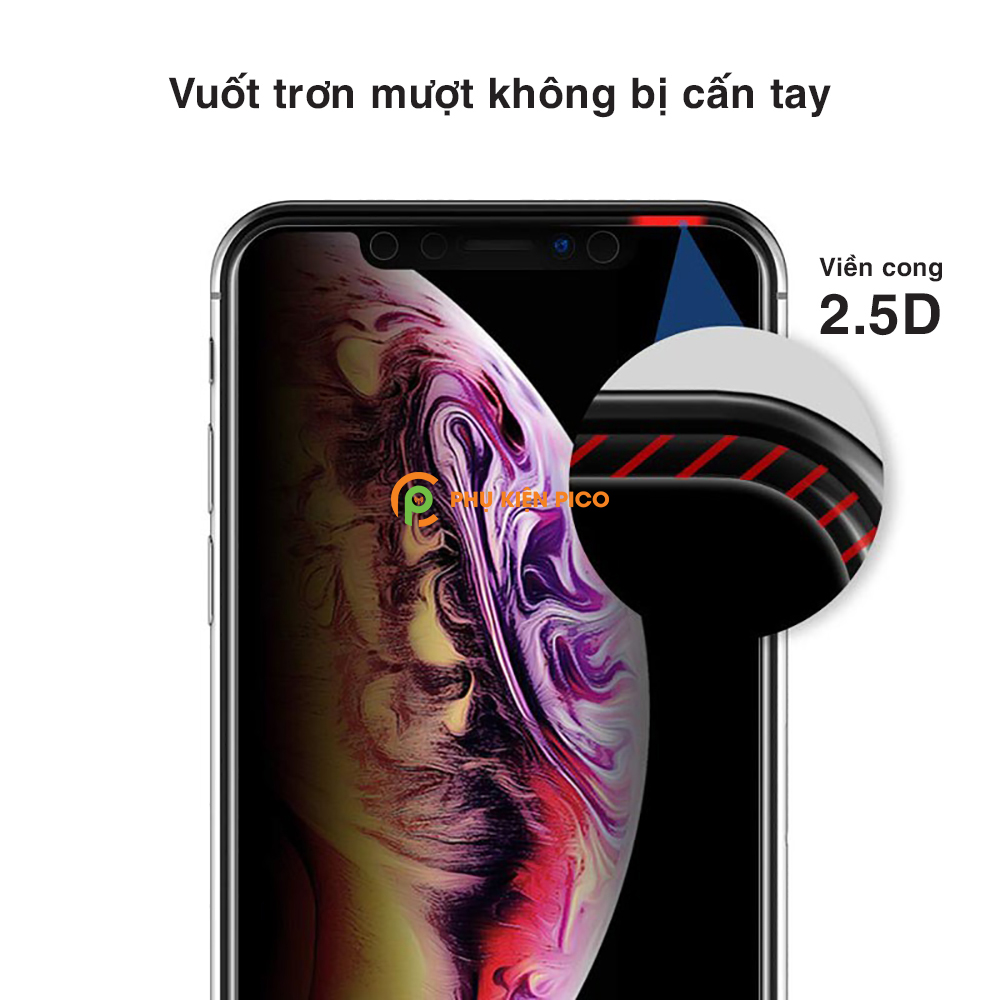 Cường lực chống nhìn trộm Iphone 7 Plus full màn hình - Dán màn hình Iphone 7 Plus