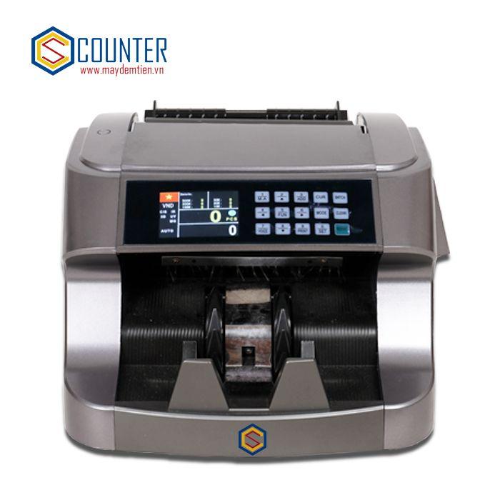 [HCM]Máy đếm tiền SCounter ZJ-6200A (Máy đếm và kiểm giả 4 loại tiền)