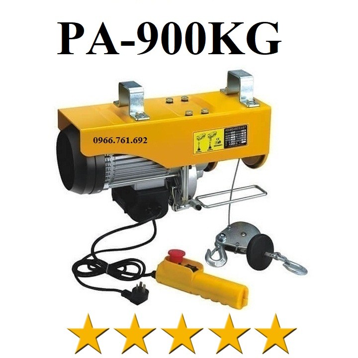 máy tời điện pa900 cáp dài 30m