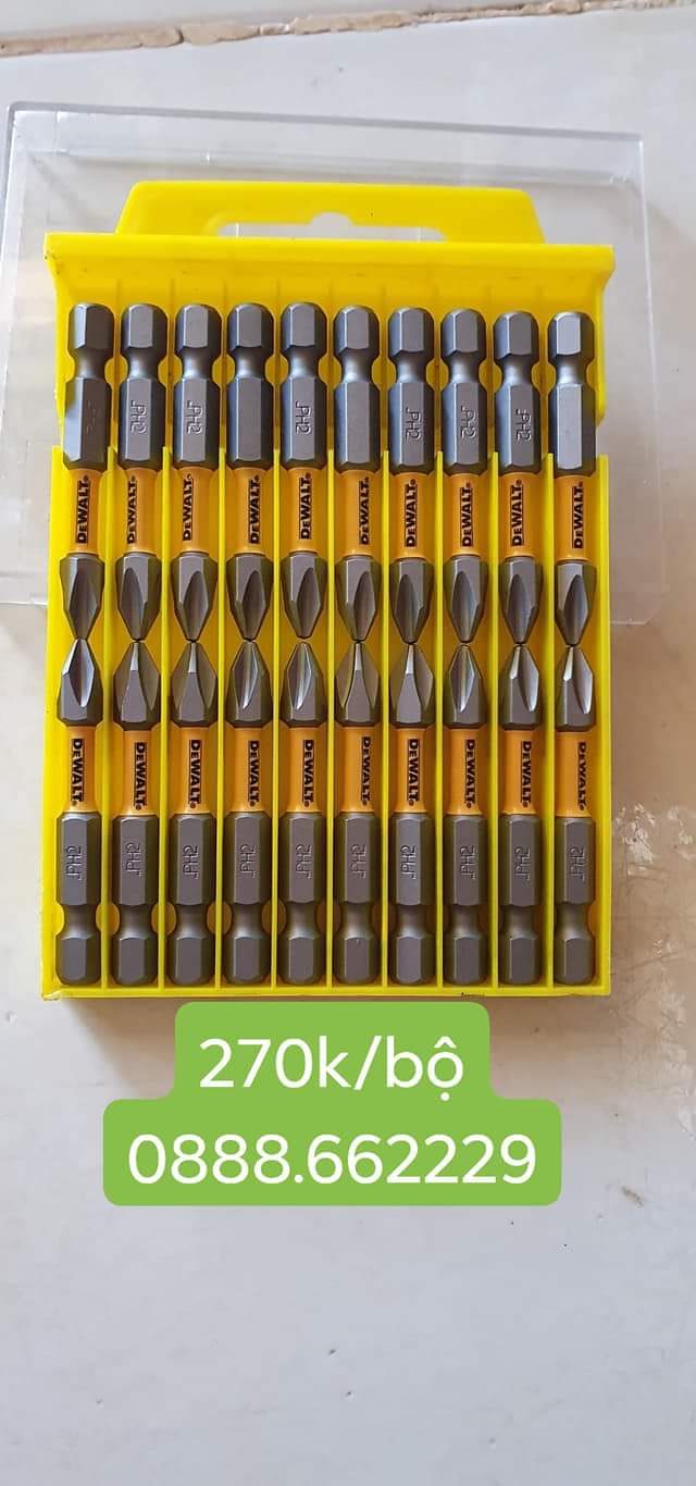 Mũi Bắn Vít DeWalt PH2 dài 52mm