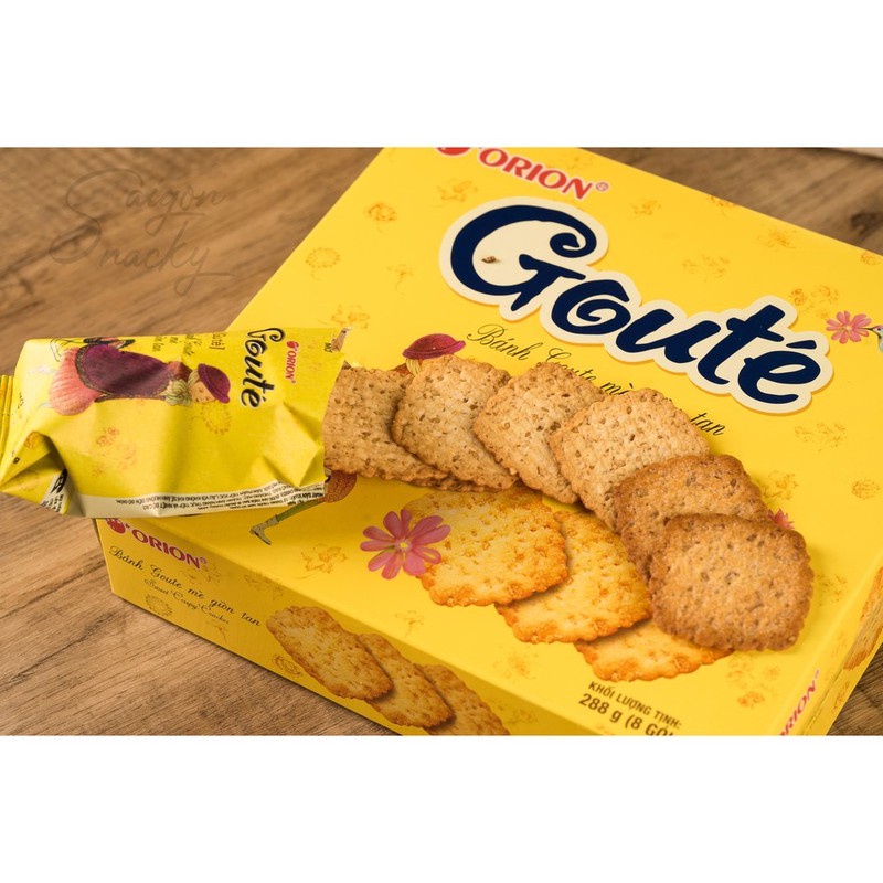 Bánh Goute Orion Mè Giòn Tan (Hộp 316.8g)