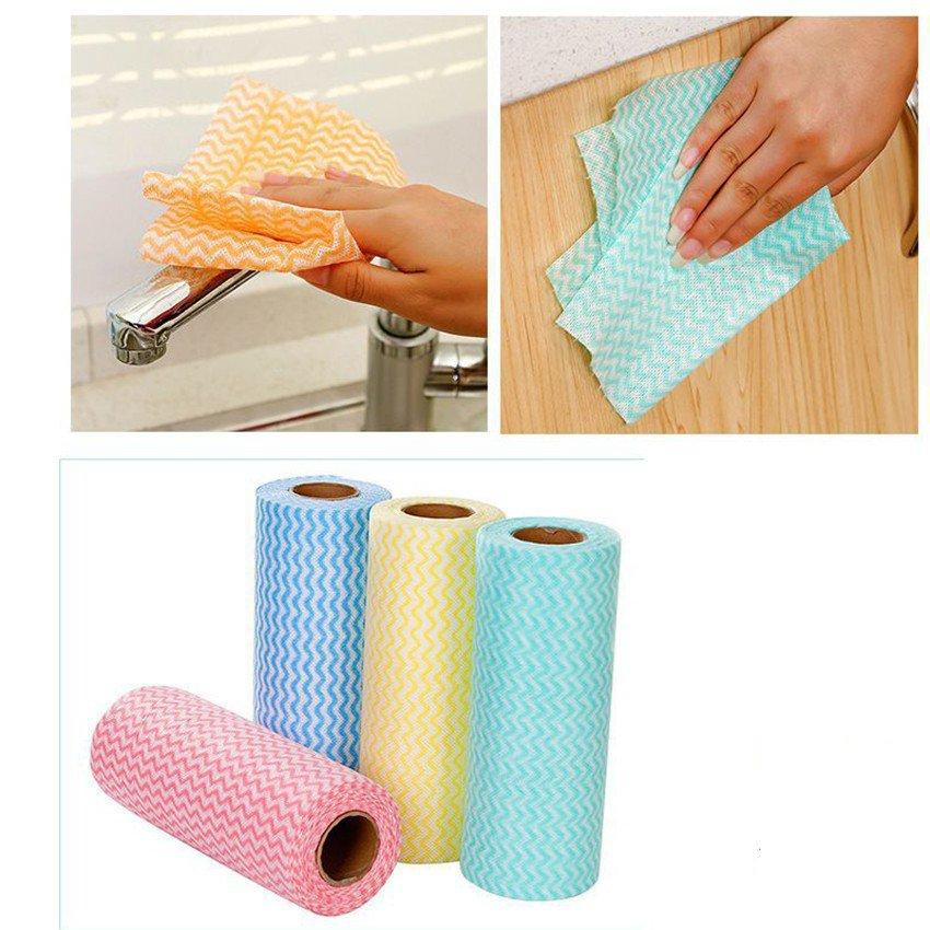 [Hoàn Tiền 10%] Cuộn khăn giấy lau bếp đa năng 50 tờ BH692