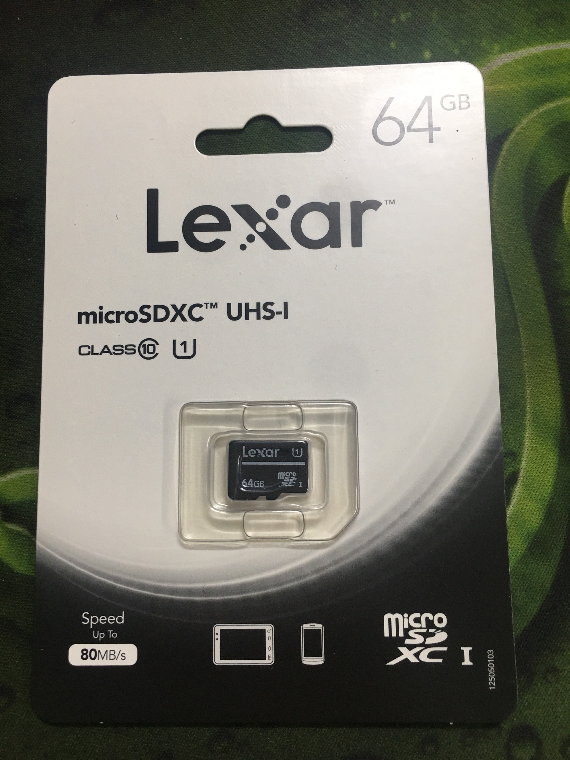 Thẻ nhớ 64GB Micro SDXC C10 LEXAR (không kèm Adapter)