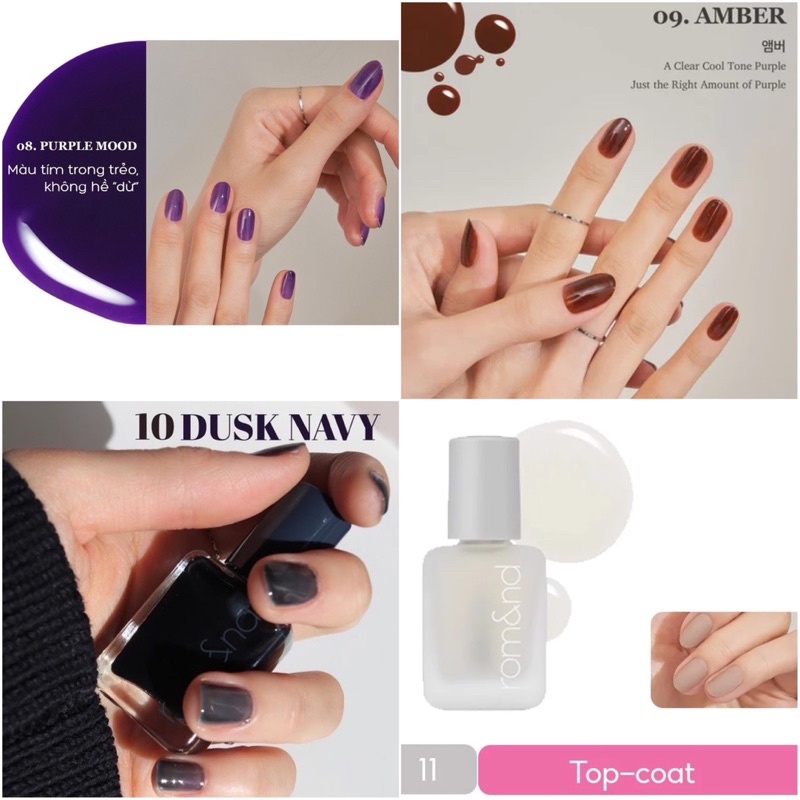 Sơn móng Romand Mood Pebble Nail #7g