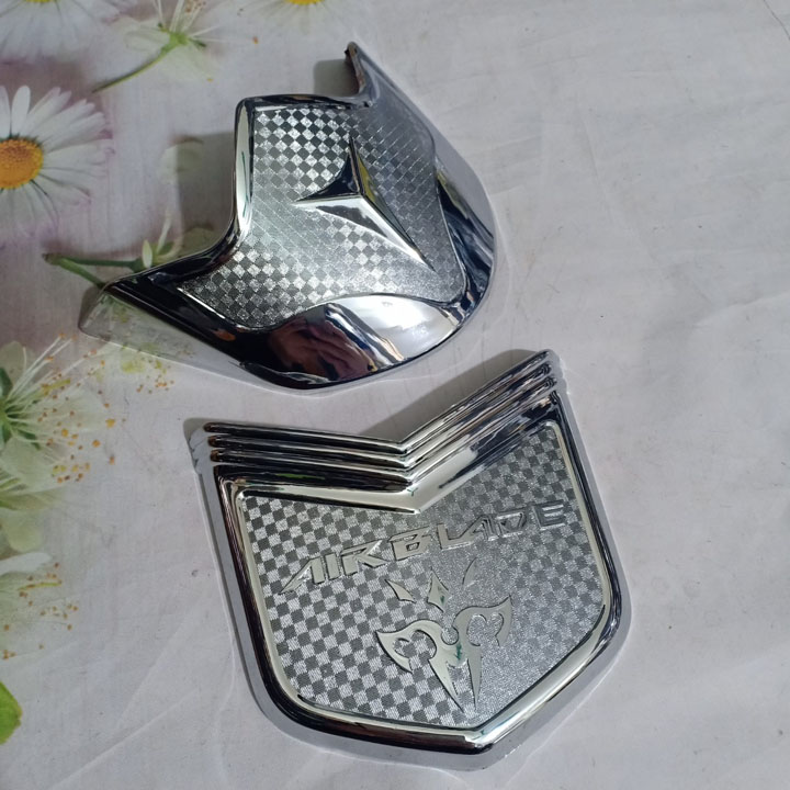 [ XẢ HÀNG ] Bộ ốp mũi dè trước sau - ốp pô e xe AIRBLADE đời 2013-2014