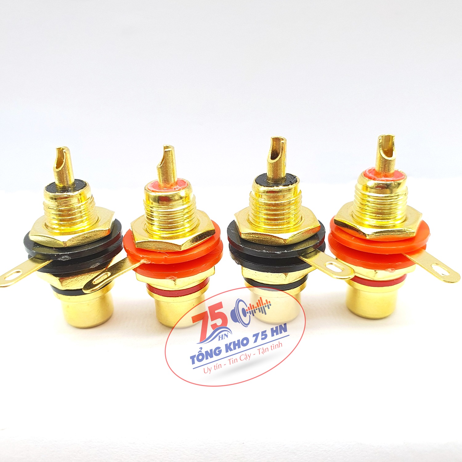 04 cái Cọc loa AV/ Cọc loa RCA loại tốt