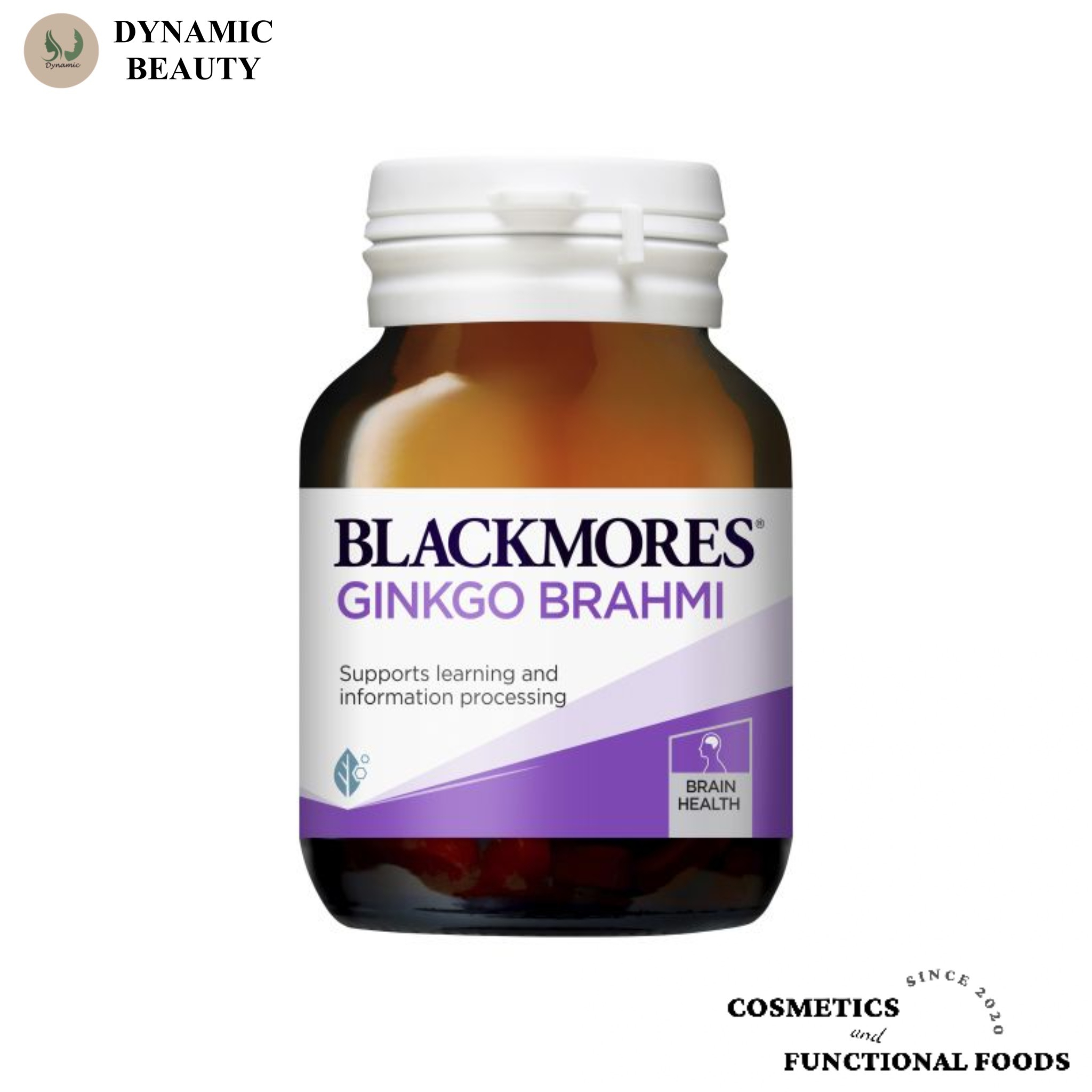 Viên uống Blackmores ginkgo brahmi 40 viên- hoạt huyết dưỡng não