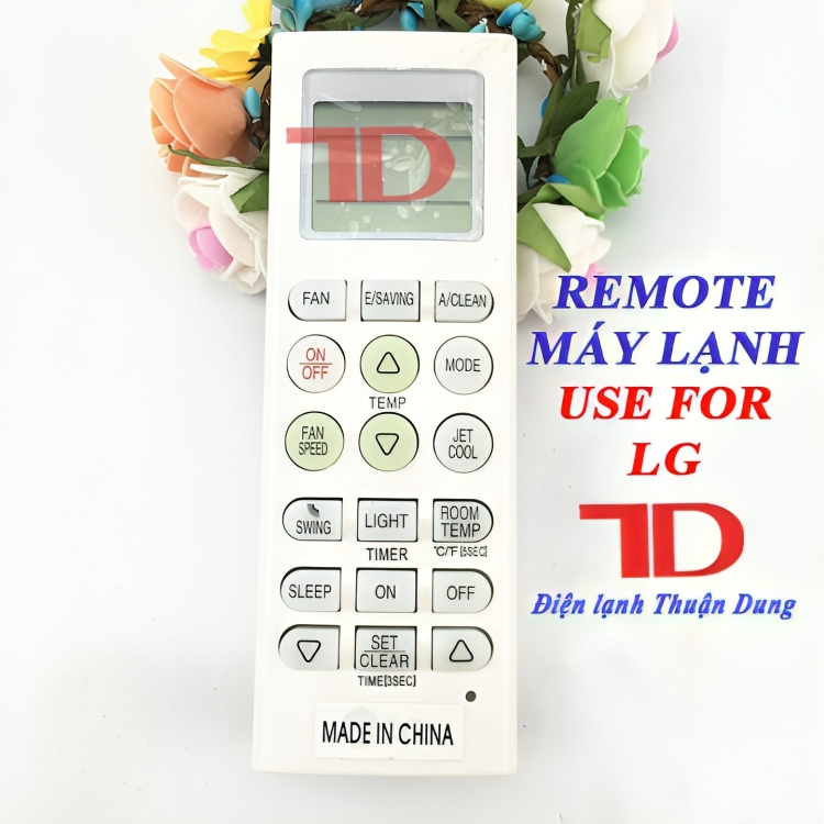 Remote, điều khiển điều hòa dành cho máy lạnh LG Inverter - Điện Lạnh Thuận Dung