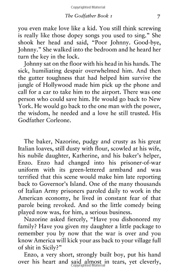 The Godfather ( Mario Puzo )