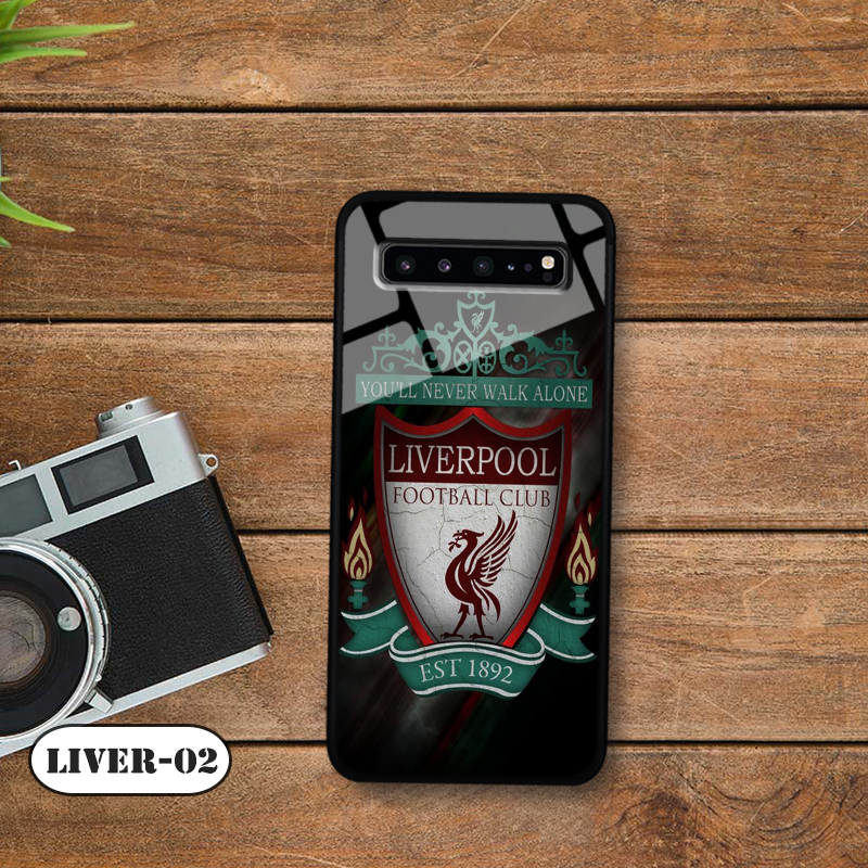 Ốp lưng kính 3D Samsung S10 5G hình đội bóng