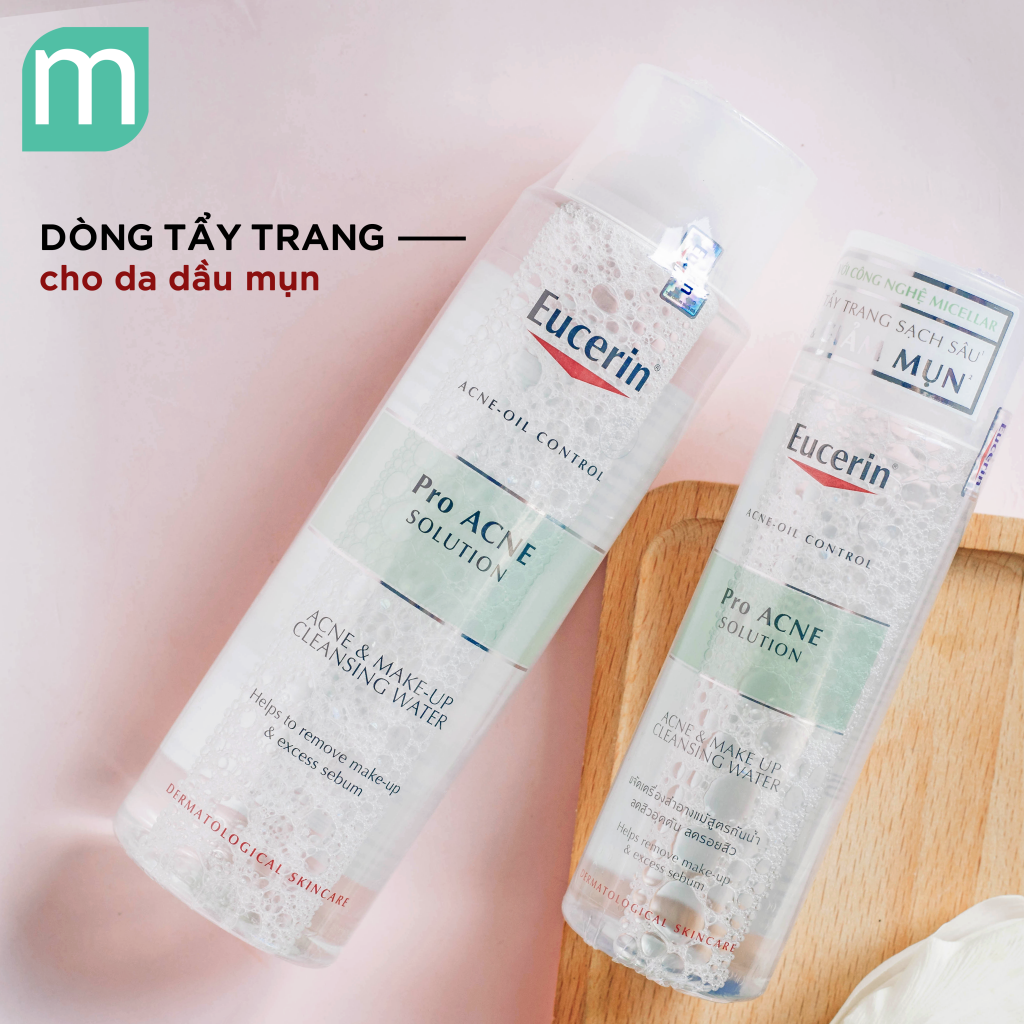 Nước Tẩy Trang Eucerin Pro Acne Solution Make Up Cleansing Water