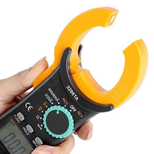 Ampe kìm kẹp mét NJTY 3266TA bỏ túi, công cụ sửa chữa điện , điện lạnh có đo thông mạch và kiểm tra dây đứt