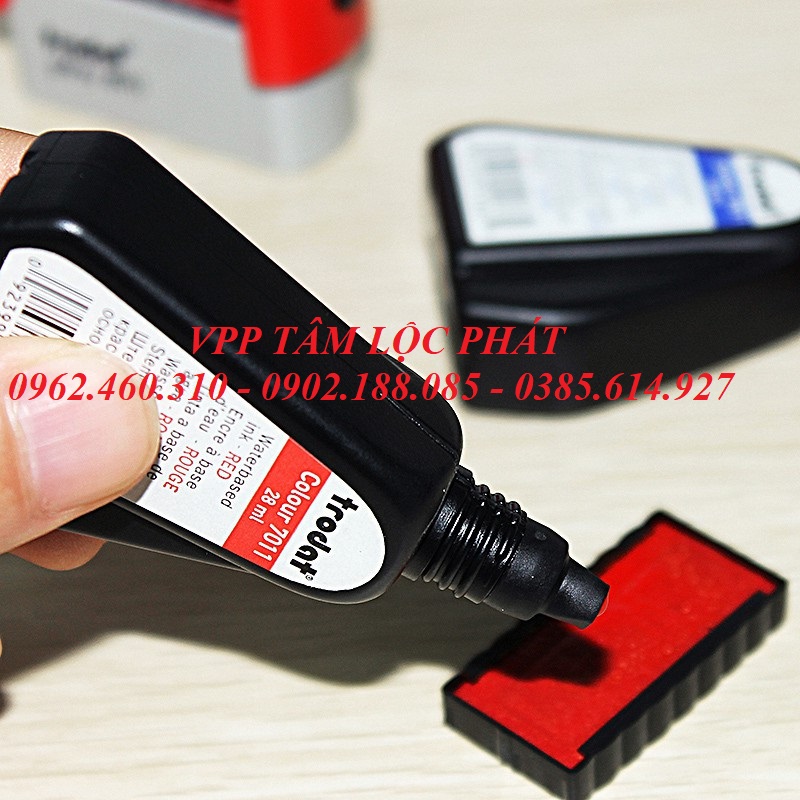 Mực dấu Trodat 28ml/lọ (CHÍNH HÃNG) - Mực đóng dấu