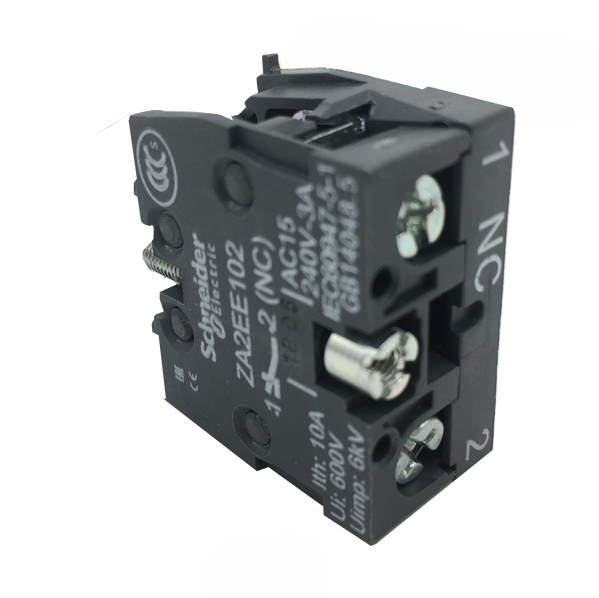 Tiếp điểm NC ZA2EE102 cho công tắc, nút nhấn Schneider