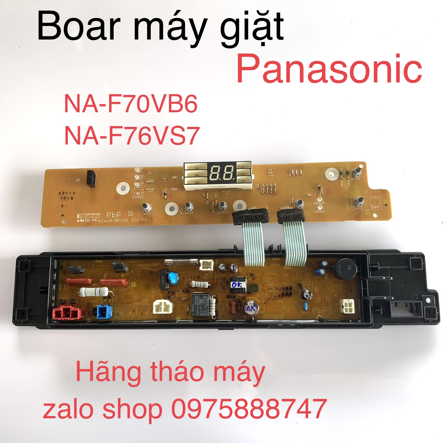 Bo máy giặt panasonic na-f70vb6/f76vs7