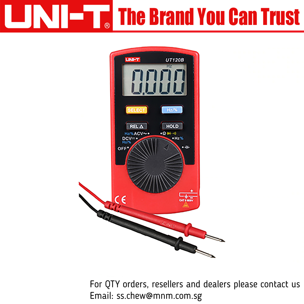[HCM]UNI-T UT120C/UT120A/UT120B Pocket Size Digital Multimeter