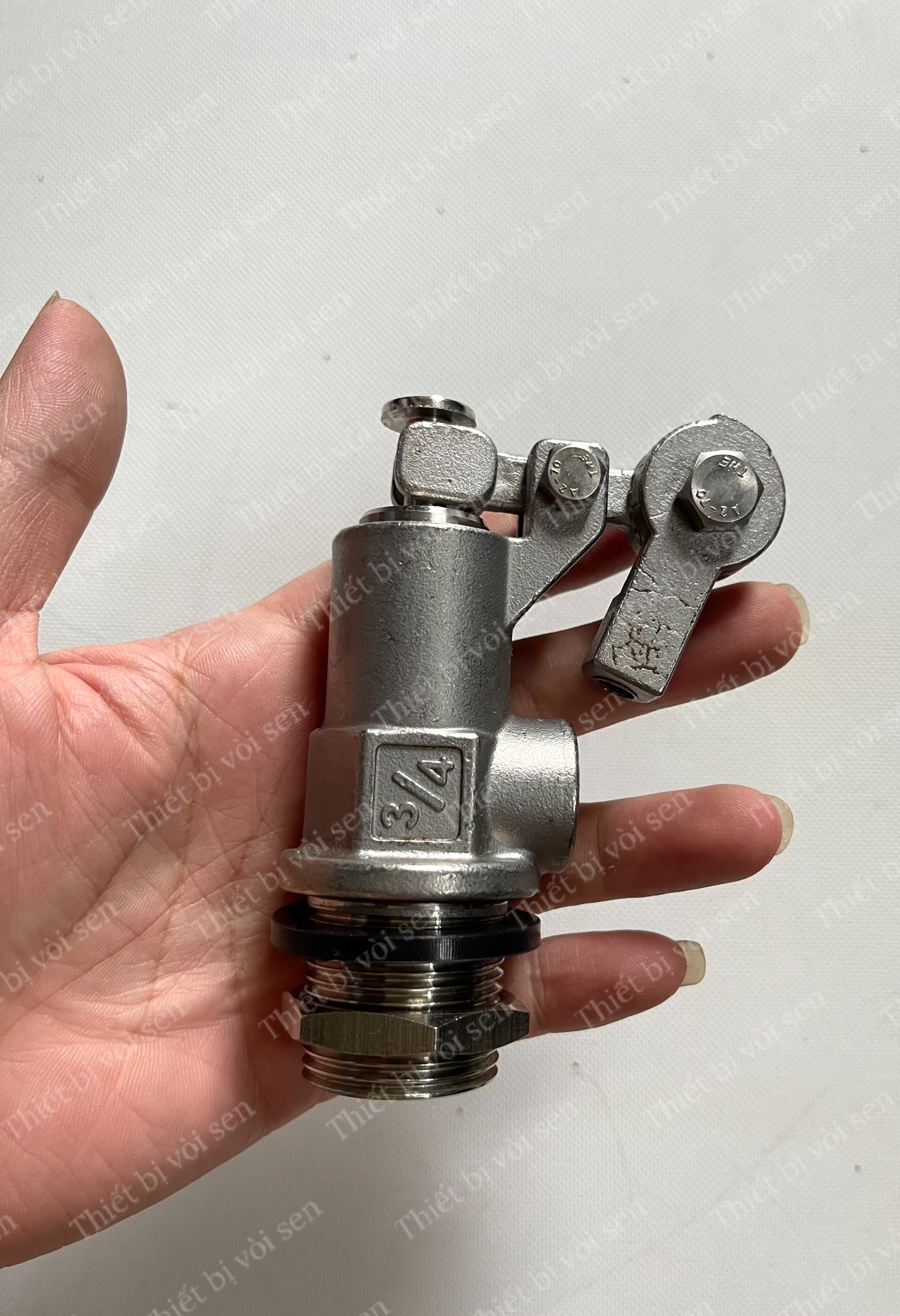 (HCM) VAN PHAO HỒ CƠ INOX 304 Phi 21,27,34