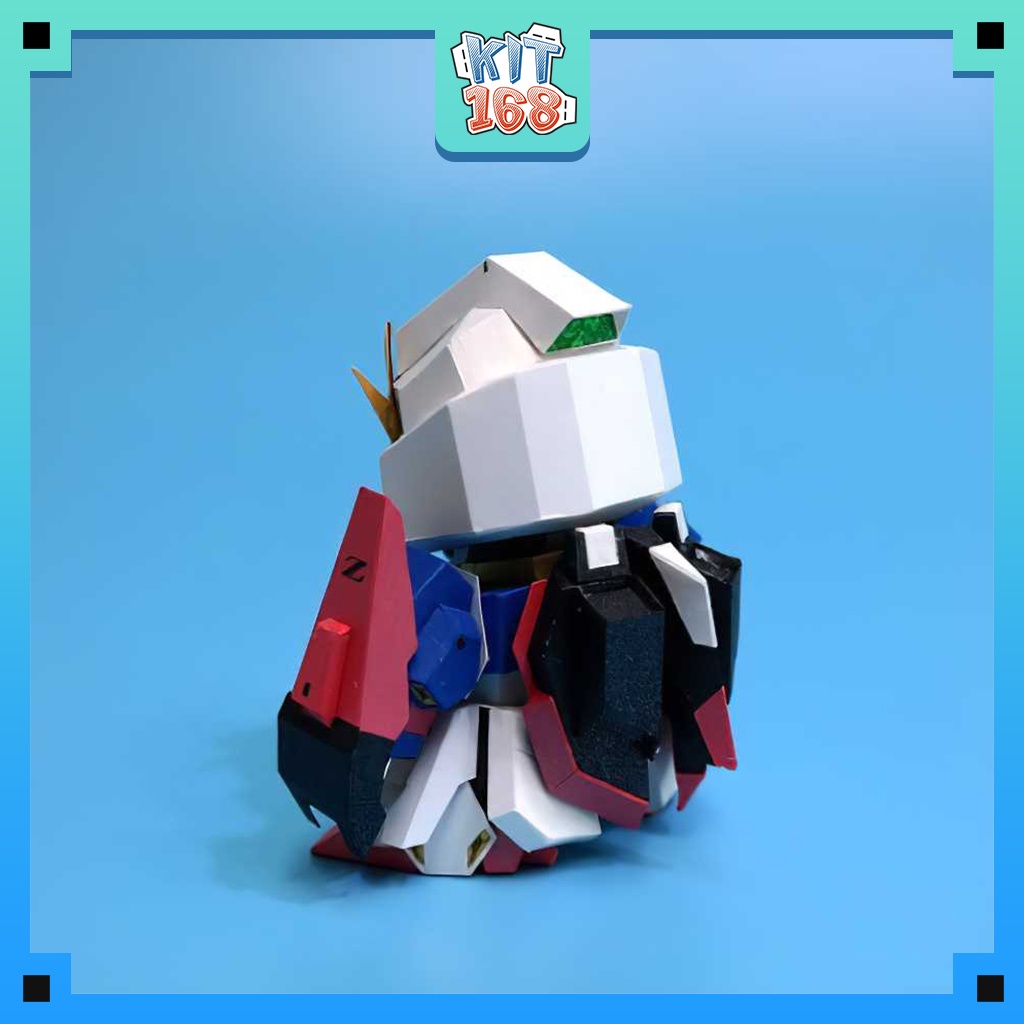 Mô hình giấy Anime Game Robot SD 5cm Z Gundam