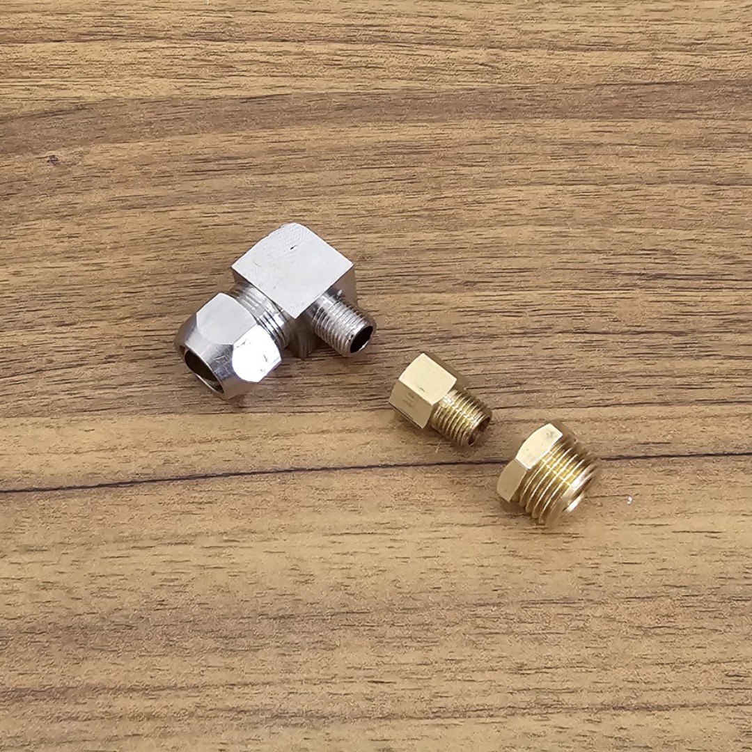 combo co L và ống trượt thủy lực 12mm