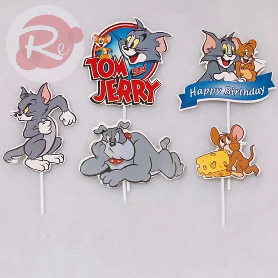 SCG Tom & Jerry - Trang trí bánh sinh nhật bánh kem