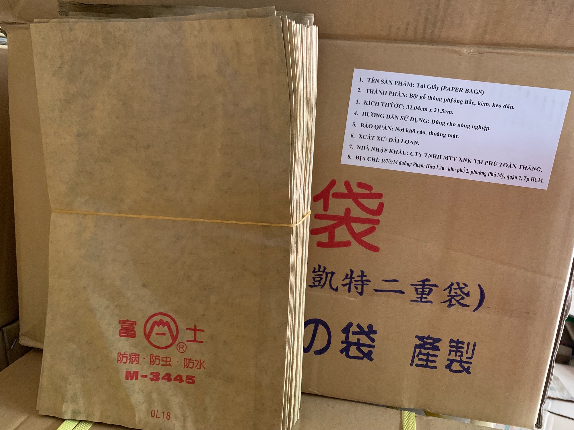 100 bao vàng dành cho xoài đài loan mẫu núi 3445