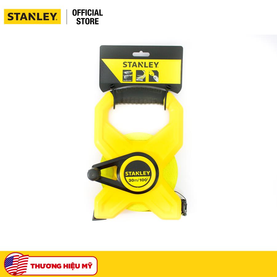Thước dây sợi thủy tinh 30m stanley stht34791-8
