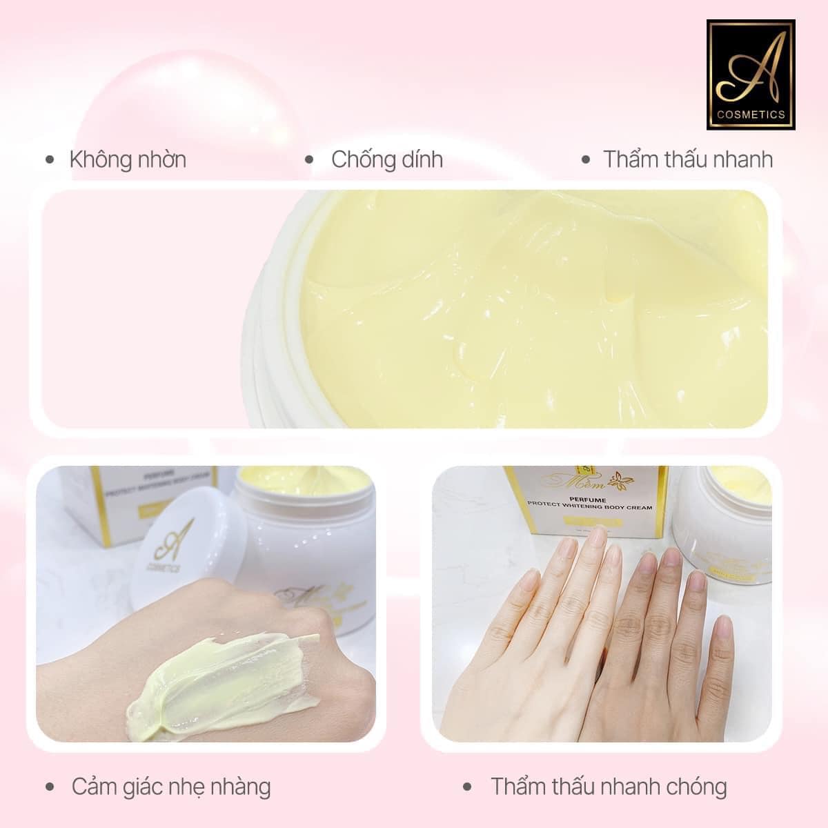 Kem Body Mềm Nước Hoa A Cosmetics 150g