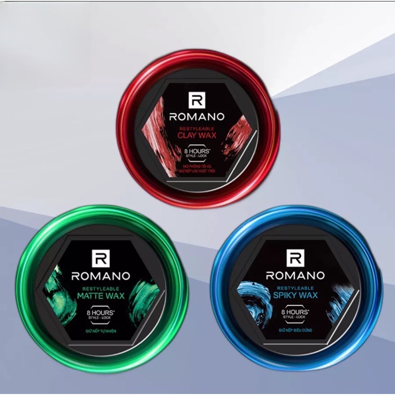 Wax - Sáp Tạo Kiểu Tóc Romano 68g